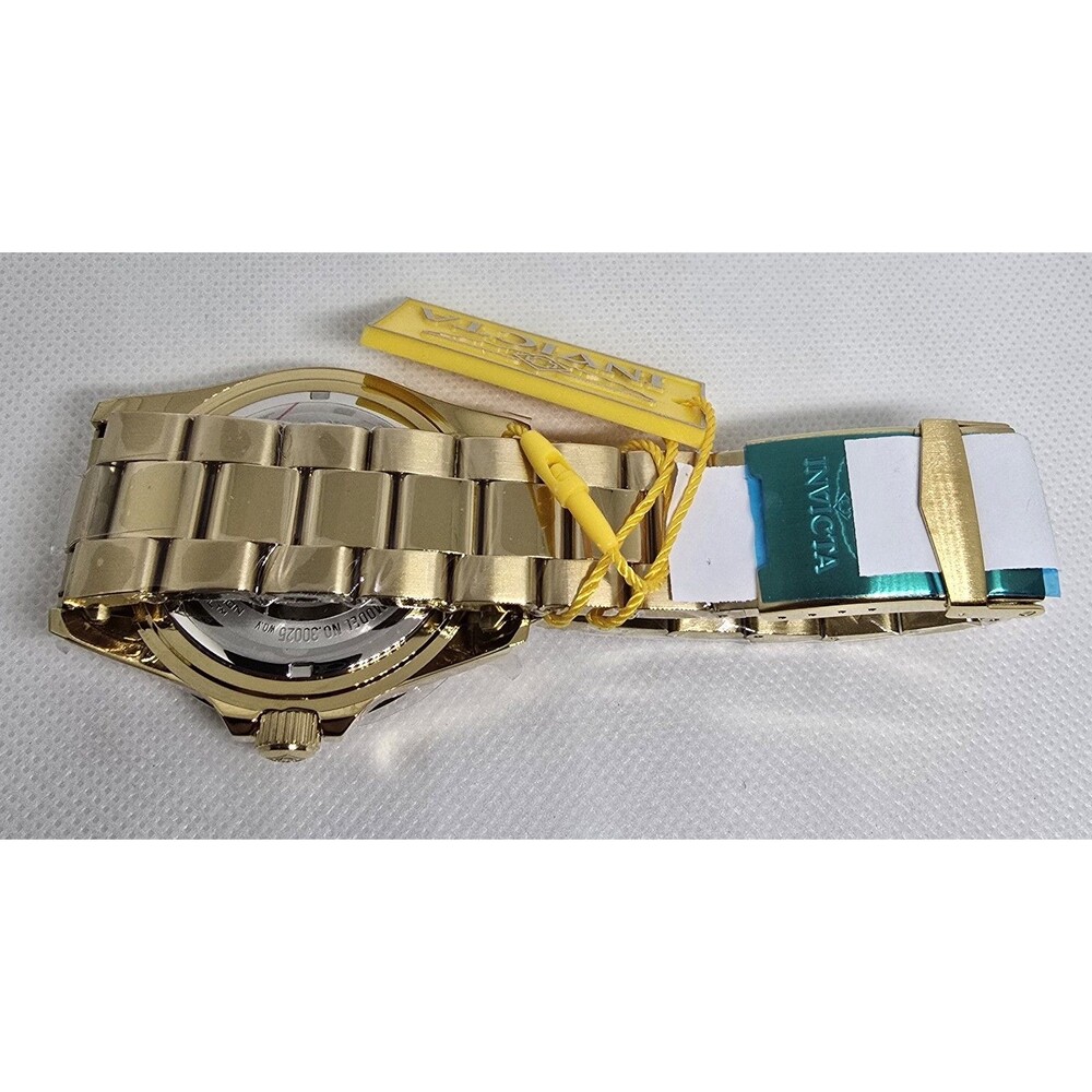 Invicta Pro Diver Currentwave Gold 43mm Men's Watch 30025 Brand New In Box - Picture 6 of 8
